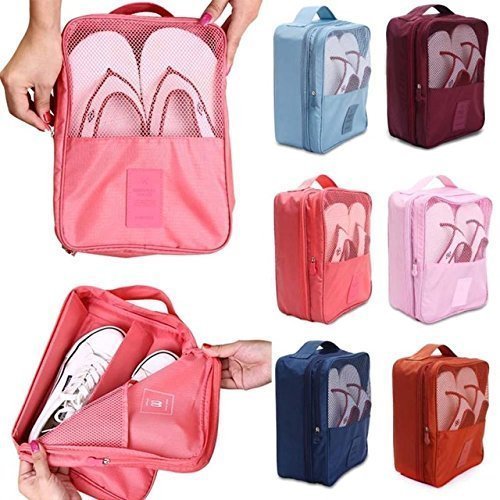 AM3613 Travel Shoe Storage Bag Footwear Organiser Pouch 1 Pcs