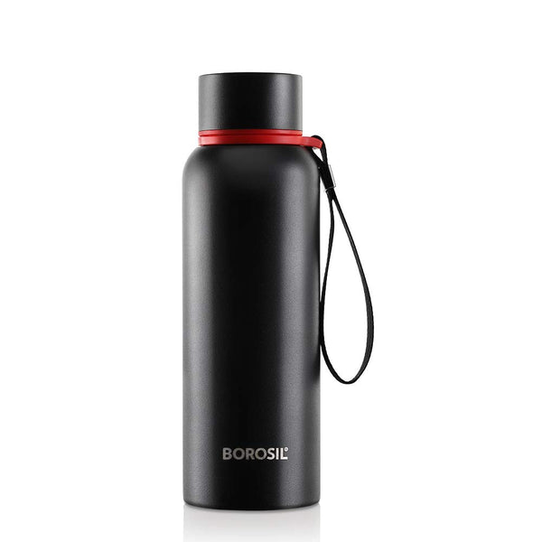 AM2983 Borosil Hydra Trek 700 ml Stainless Steel Water Bottle | Double Wall Vacuum Insulated Flask, Multicolor