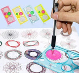 AM0439 Spiral Spirograph Geometric Ruler Spirograph Set For Kids