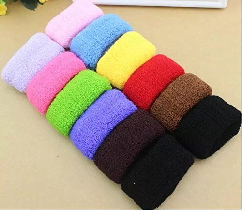 AM1254 Multicolour Cotton Wool Soft Small Rubber Band 1Pcs