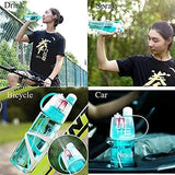 New B Portable Spray Water Bottle