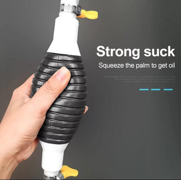 9085 Fuel Transfer Pump Kit. Flow Hand Pump Portable Manual Car Fuel Transfer Pump for Petrol Diesel Oil Liquid Water Fish Tank.