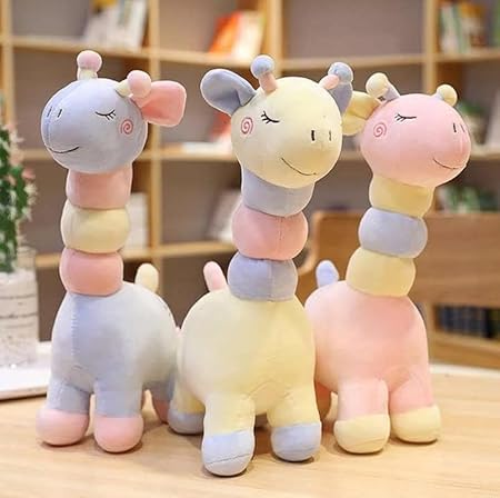 AM3154 EF Ziraf 16x7 Bubble Neck Giraffe Stuffed Toy 252gm