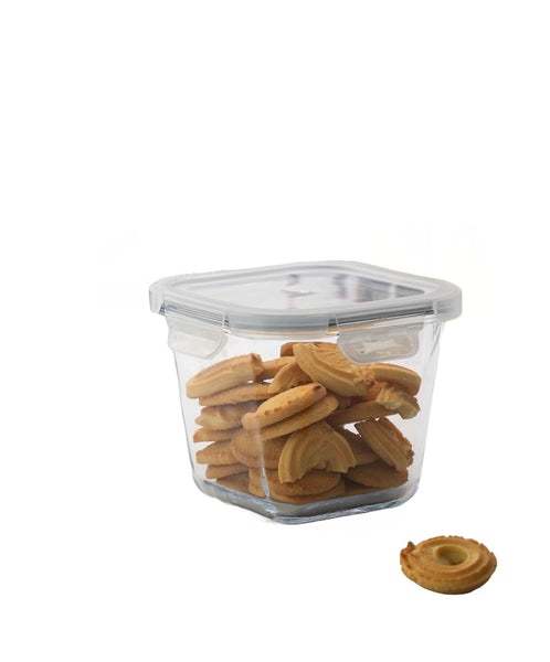 AM2566 Parka Borosilicate SKB3235 500ml Square Container 3 Pcs