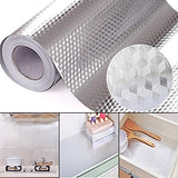 AM3288 Aluminium Foil Stickers 60cmX2M Water-Proof Oil-Propf Hot Proof 1 Piece