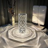 Crystal Table Lamp RGB Color Changing Night Light