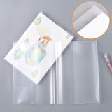 AM5226 Adjustable Reusable Transparent Book Cover for Books, Waterproof (A4, 47x37 cm, 10pcs)