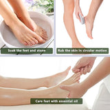 AM7631 Natural Oval Pumice Stone Exfoliator for Foot Care and Dead Skin Callus Removal