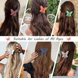 AM1226 Butterfly Hair Claw Hair Accessories Trendy 2 Pcs Clips Clutches For Women & Girls Hair Accessories For Set Pack Of 2 Multicolour