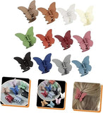 AM1226 Butterfly Hair Claw Hair Accessories Trendy 2 Pcs Clips Clutches For Women & Girls Hair Accessories For Set Pack Of 2 Multicolour