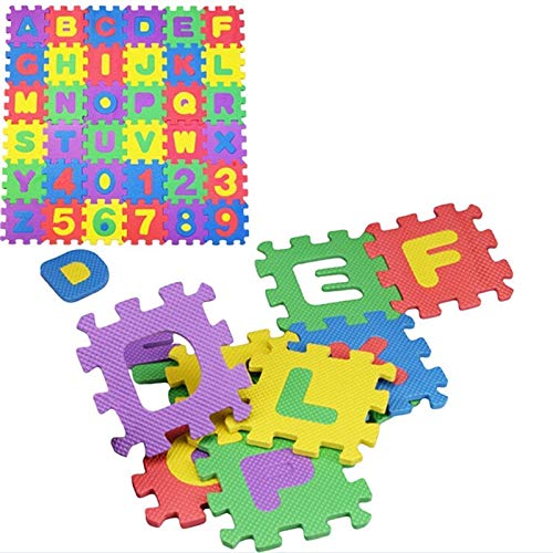 AM0007 36pcs Kids's Mini Puzzle Foam Mat for Kids