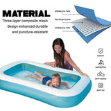 AM3971 Intex Wet Set Collection Rectangular Pool, Multi Color (1.66m x 1.00m x 25cm)