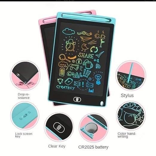 AM3473 LCD Writing Pad/Tablet for Kids - 8.5 Inch