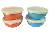 3285 Microwave Safe BPA-Free Food Grade Bowl Set for Food/Soup Plastic Vegetable Bowl(4 pcs)