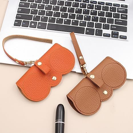 AM3841 Leather Sunglass Bag Case