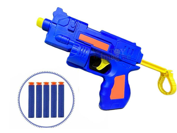 AM0273 Blaze Storm Manual Soft Bullet Gun - Long Range, 5 Suction Dart Bullets