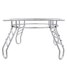 AM3363 Square Stainless Steel Matka Stand/Pot Stand With 4 Leg Support