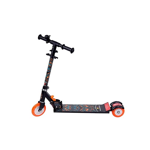 AM2799 Kick Scooter Alpha Shocker B&C Brats & Cuties 3 Years (+) Foldable Kick Scooter For Kids With Bigger Platform And Multiple Height Adjustment