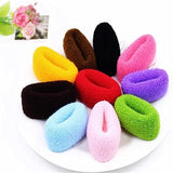 AM1254 Multicolour Cotton Wool Soft Small Rubber Band 1Pcs