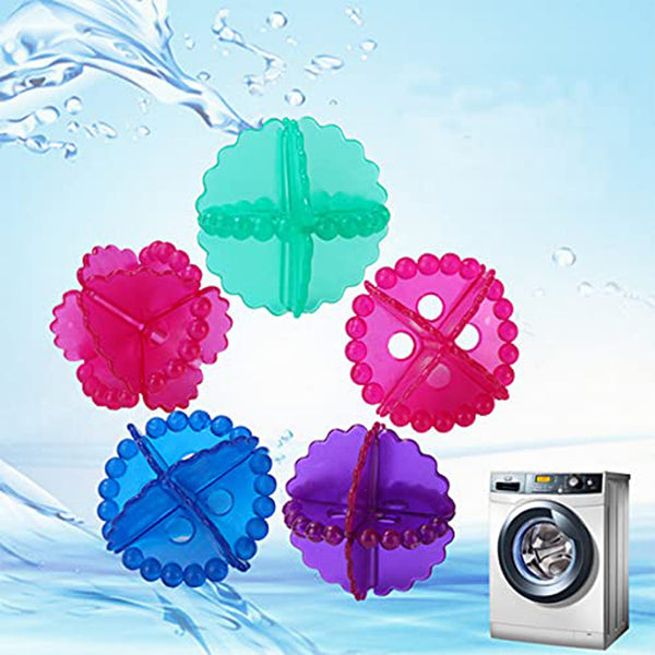 0205 Laundry Washing Ball, Wash Without Detergent (4pcs)