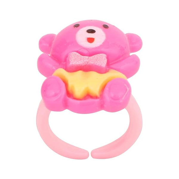 Am1110 Kids  Cartoon Pretend Play Toy Rings in a Heart Shape Box (36 Pcs)