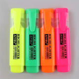 AM0614 High Lighting Marker - 4 Pcs Mix colours