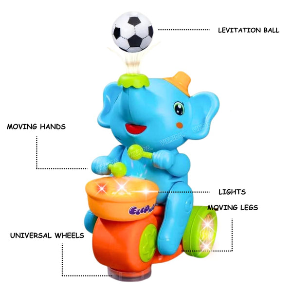 AM3461 Elephant Musician Toy