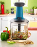 10195 2in1 Press Vegetable Choppers for Kitchen (1100 ML)