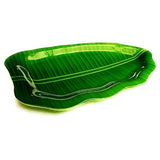 AM3236 Banana Leaf Shape Dessert Plates for All Occasions 1 Piece