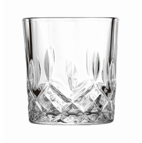 AM2585 Sanjeev Kapoor Opara SKB-2043 Glass Set Whisky Glass 330 ml, Glass, Clear (Pack of 6)