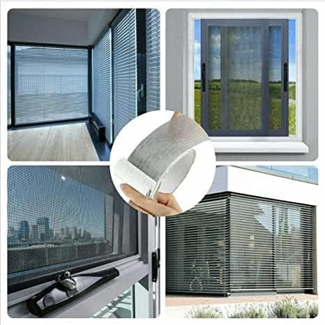 3827 Mosquito Net,self-stick window screen network broken hole patch tape,Window Screen Repair Kit,Mosquitoes Protection Window Screen Tap