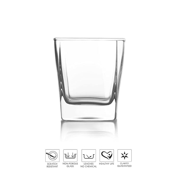 AM2600 CELLO Venia Glass Tumbler, Set of 6 200ml