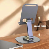 3224 Metal 360°Degree Rotating Mobile Stand for All Smart Phones