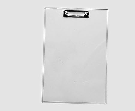 AM3538 Aerotix Unbreakable Clear 260gm Transparent Clip Board 1 Pcs