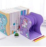 AM0557 Bookends for Shelves, Book Organizer for Desk