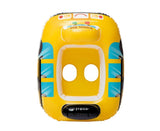 AM3976 Vehicle Fire Engine Shape Sit Pool Float Tube Boat Beach Water Swimming Pool Tube Inflatable Kiddie Swim Water Ring Swimming Tube Ring for Kids (School Bus)