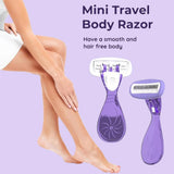 A06705 Touch Feel Women's Hair Removal Razor with In-Built Gel Bars