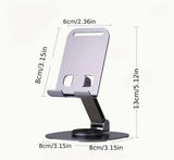 3224 Metal 360°Degree Rotating Mobile Stand for All Smart Phones