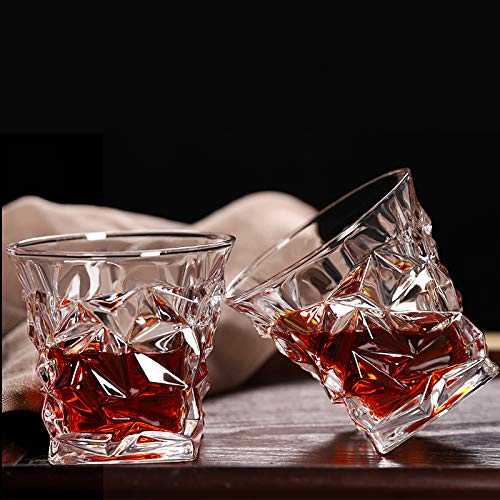 AM3750 Diamond Crystal Cut Whiskey Glasses Set of 6 Pcs 300ml