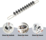 3094 Foldable Gap Cleaning Brush Flexible, Bendable pack of 1