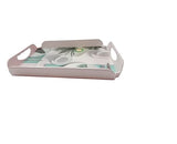 AM3241 Fancy Serving Tray 22x16.9 cm Food, Tea Kitchen Storage, Organizers Fancy for Dinning, Centre Table 1 Piece