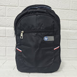 Di0029 HP Black Backpack – Multi-Compartment, Lightweight & Durable