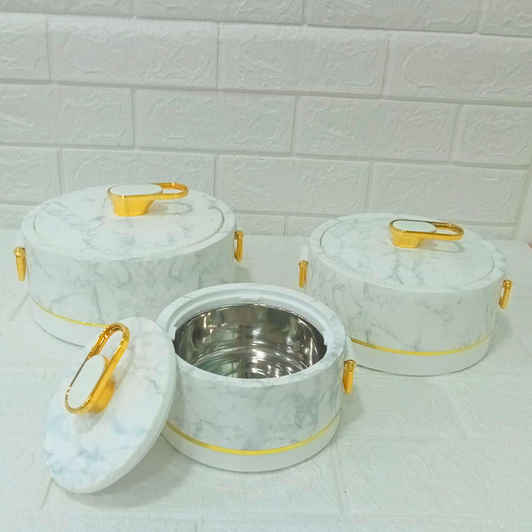 Di0274 Rishabh Sefora Vintage 3-Piece Insulated Casserole Set