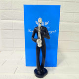 AM6134 Modern Saxophone Sculpture – Stylish Musician Figurine for Home & Office Décor