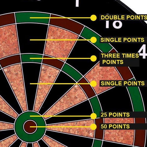 AM6038 Magnetic Dart Board Game with Safe Darts for Kids and Adults
