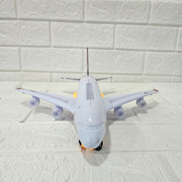 AM6039 Airplane Toy with Lights Effect and Self Rotating
