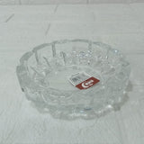 AM6053 Round Crystal Glass Smoking Ashtray- 118mm