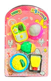 AM3710 3D Cute Food Shape Rubber Pencil Erasers for Kid