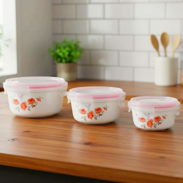 Di0371 Cello Marble-Out Storage Container Set – 3 Pcs