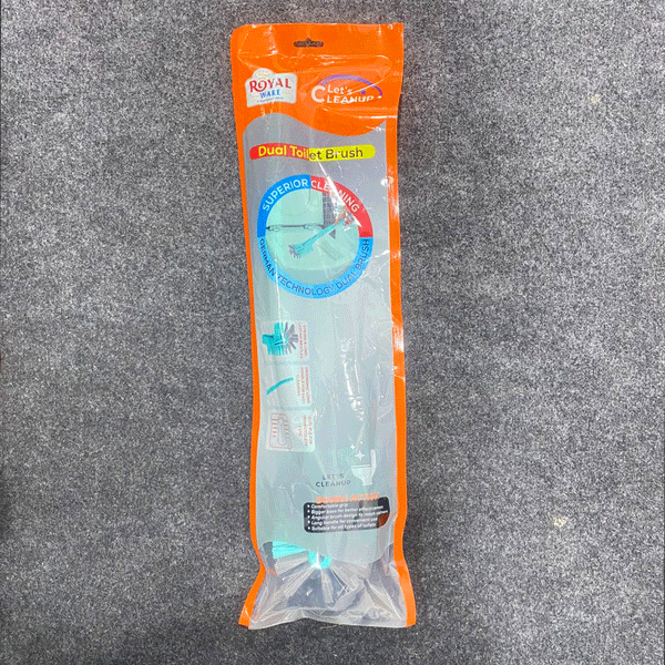 AM5914 Royal Double Hockey Shape Toilet Brush